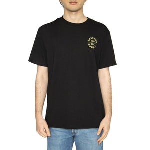 Oath V S/S STT - Maglietta Girocollo Uomo Nera 16410-BSWOS  BRIXTON 