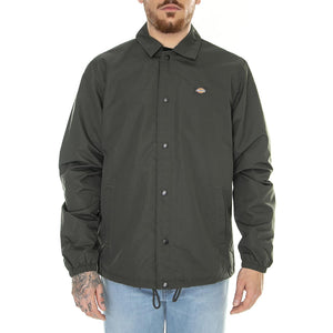 Oakport Coach Olive Green - Giacca Estiva Uomo Verde DK0A4XEWOGX1  DICKIES 
