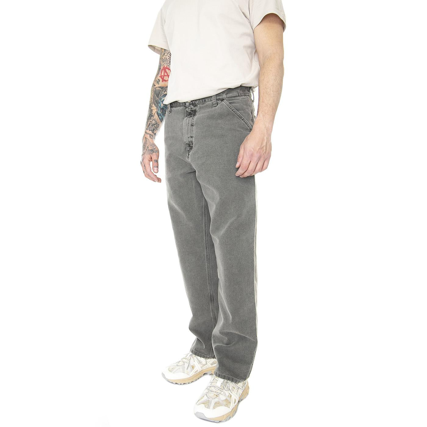 Simple Pant Black Faded - Pantaloni Denim Jeans Uomo Neri I031670-89FH  CARHARTT WIP 