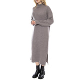 Pippalika Vestido Largo Gull Melange -- Vestido Mujer Gris Mujer MINIMUM