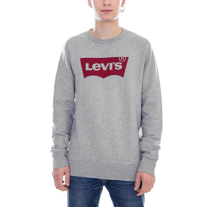 GRAPHIC CREW B HM FLEECE MIDTONE GREY HTR 17895-0030  LEVIS 