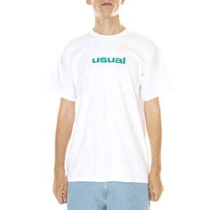 M' OG Fade T-Shirt White - Maglietta Girocollo Uomo Bianca S23TOGFADE-WHT  USUAL 