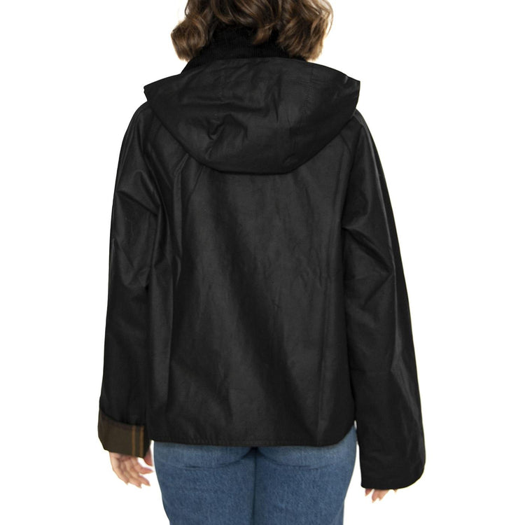 Reighton Wax Black / Classic Jacket - Giacca Donna Nera LWX1397-BK71  BARBOUR 