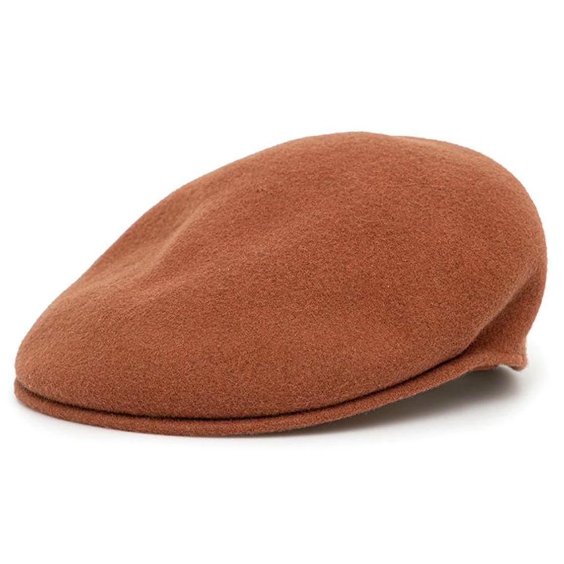 504 Kangol Cap Mahogany - Cappellino a Coppola Marrone 0258BC-MH240  KANGOL 