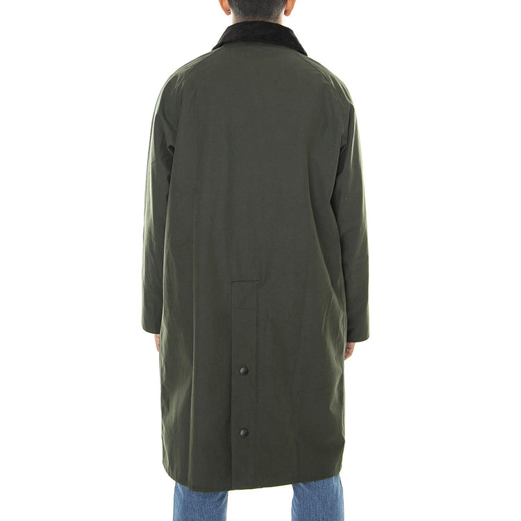 Sl Waterproof Burghley Jacket Sage - Giacca Invernale Uomo Verde 222MMWB0916-SG51  BARBOUR 