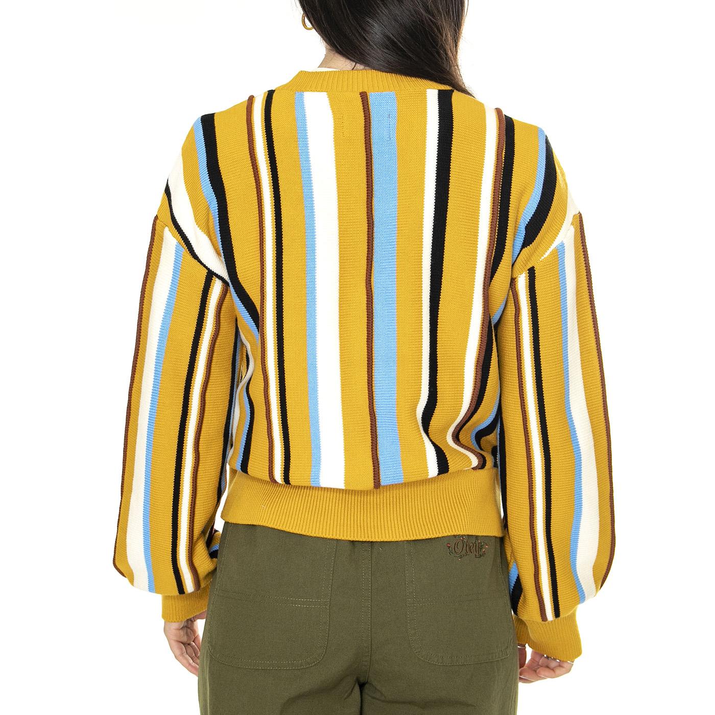 JMB Cardigan Tawny Olive Orange - Cardigan Donna Arancione 112359240  LEE 