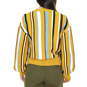 JMB Cardigan Tawny Olive Orange - Cardigan Donna Arancione 112359240  LEE 