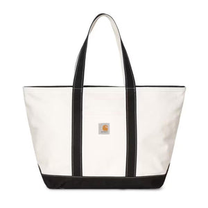 CANVAS BEACH TOTE NATURAL / BLACK - Borsa Tote Shopping Bianca I036926 1K6XX CARHARTT WIP 