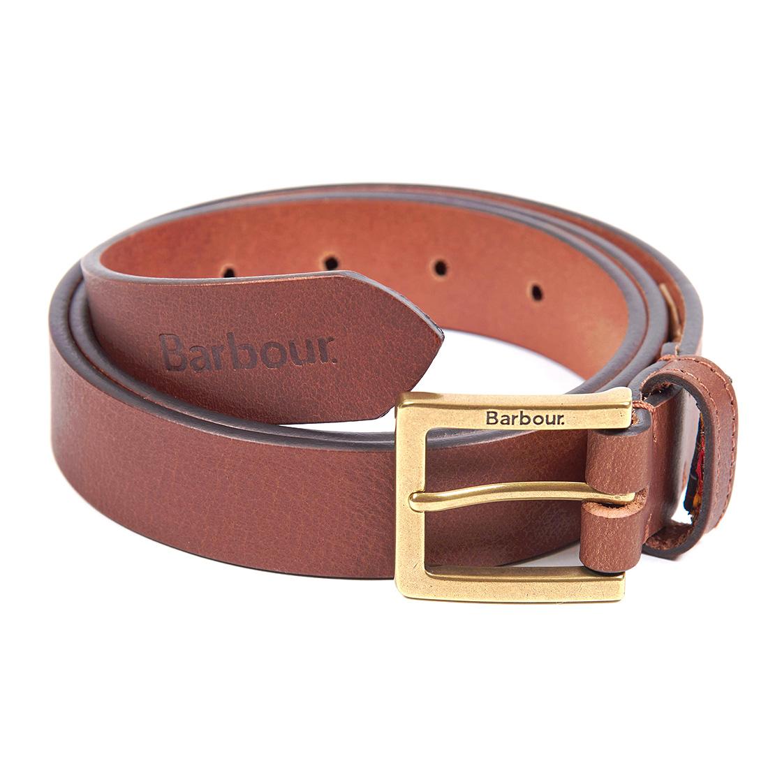 Pull Up Dark Tan - Cintura in Pelle Marrone FW22-MAC0350-TA51  BARBOUR 