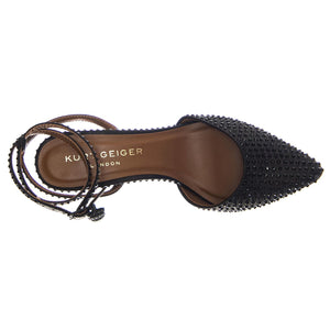 Bond 90 Ankle Closed Toe Black Fabric - Sandali Donna Neri KGS9559400609-00  KURT GEIGER 