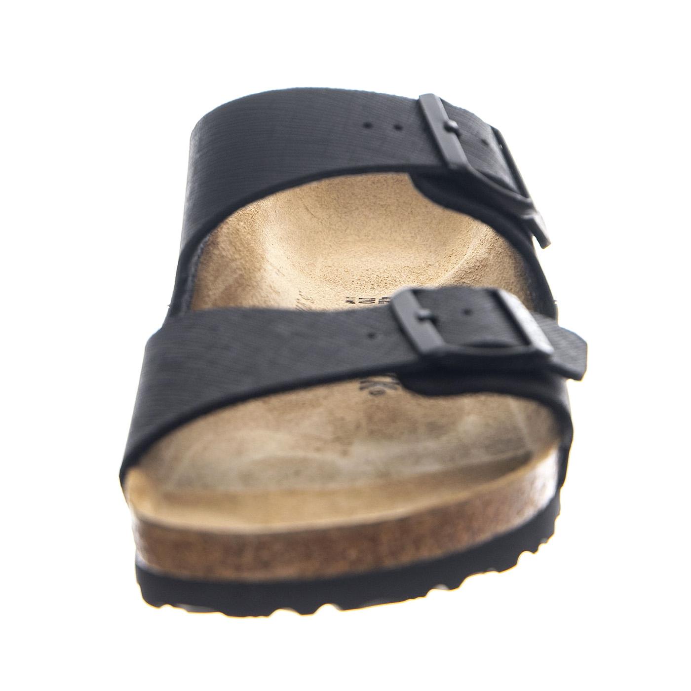 Arizona Bs Saffiano Black - Sandali Uomo Neri 1026425  BIRKENSTOCK 