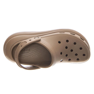 Classic Crush Clog Latte - Sandali Donna Marroni CR.207521-LATT  CROCS 