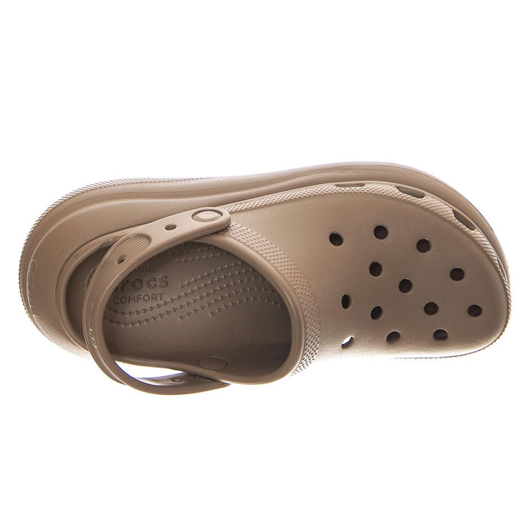 Classic Crush Clog Latte - Sandali Donna Marroni CR.207521-LATT  CROCS 