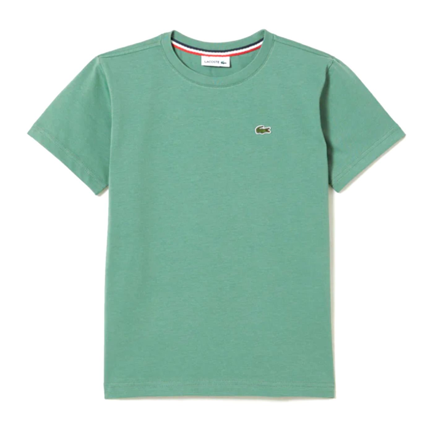 T-Shirt KX5 - Maglietta Girocollo Bambino Verde TJ1442-KX5  LACOSTE 