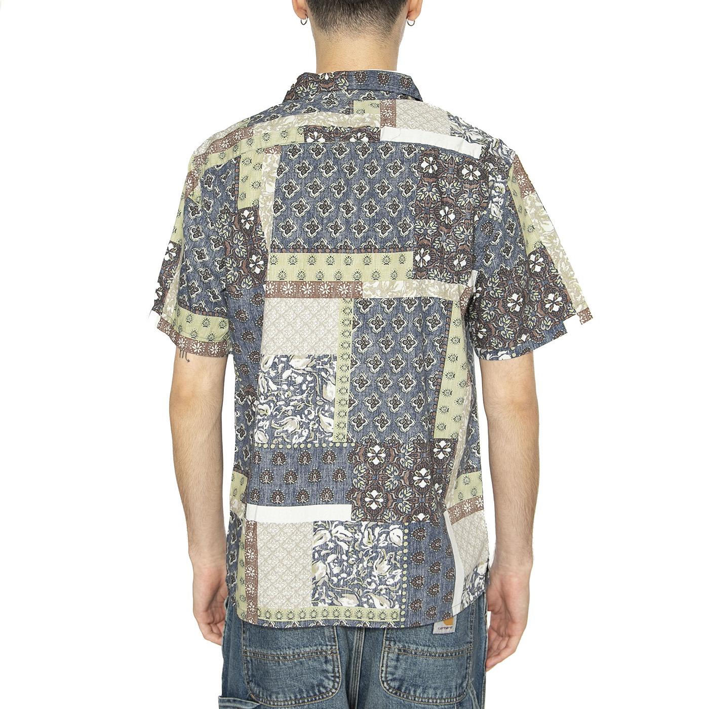 The Sunset Camp Shirt Tamrin Patchwork V - Camicia Maniche Corte Uomo Multicolore 72625-0110  LEVIS 