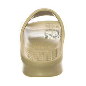 Serve Slide Off White - Sandali / Ciabatte Uomo Beige 745CMA00052A9  LACOSTE 