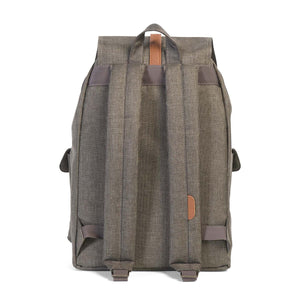 DAWSON CLASSICS BACKPACK CANTEEN CROSSHATCH/TAN SYNTHETIC LEATHER 10233-01247  HERSCHEL 