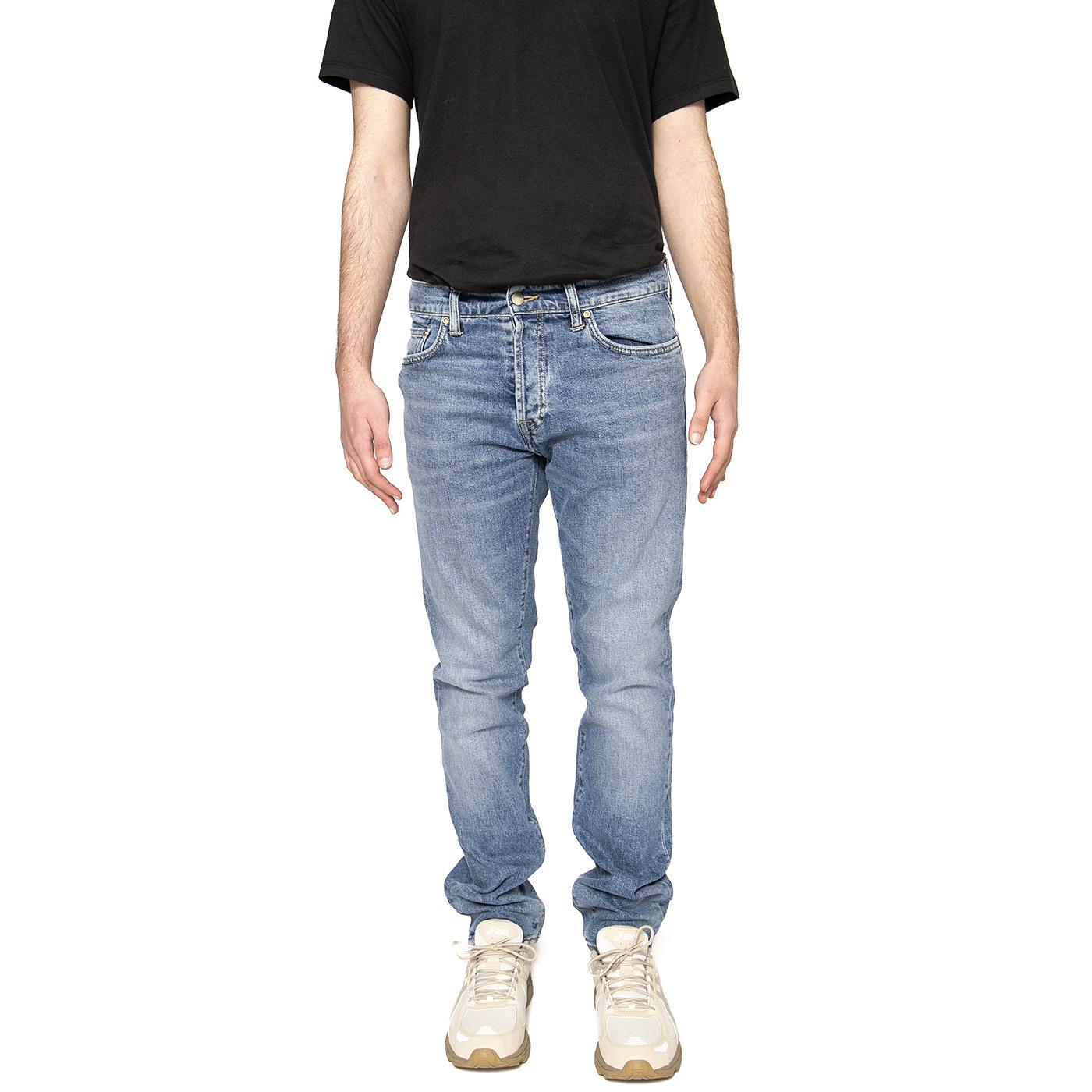 Klondike Pant Blue - Pantalon Denim Jeans Uomo Blu I024898.01WJ  CARHARTT WIP 