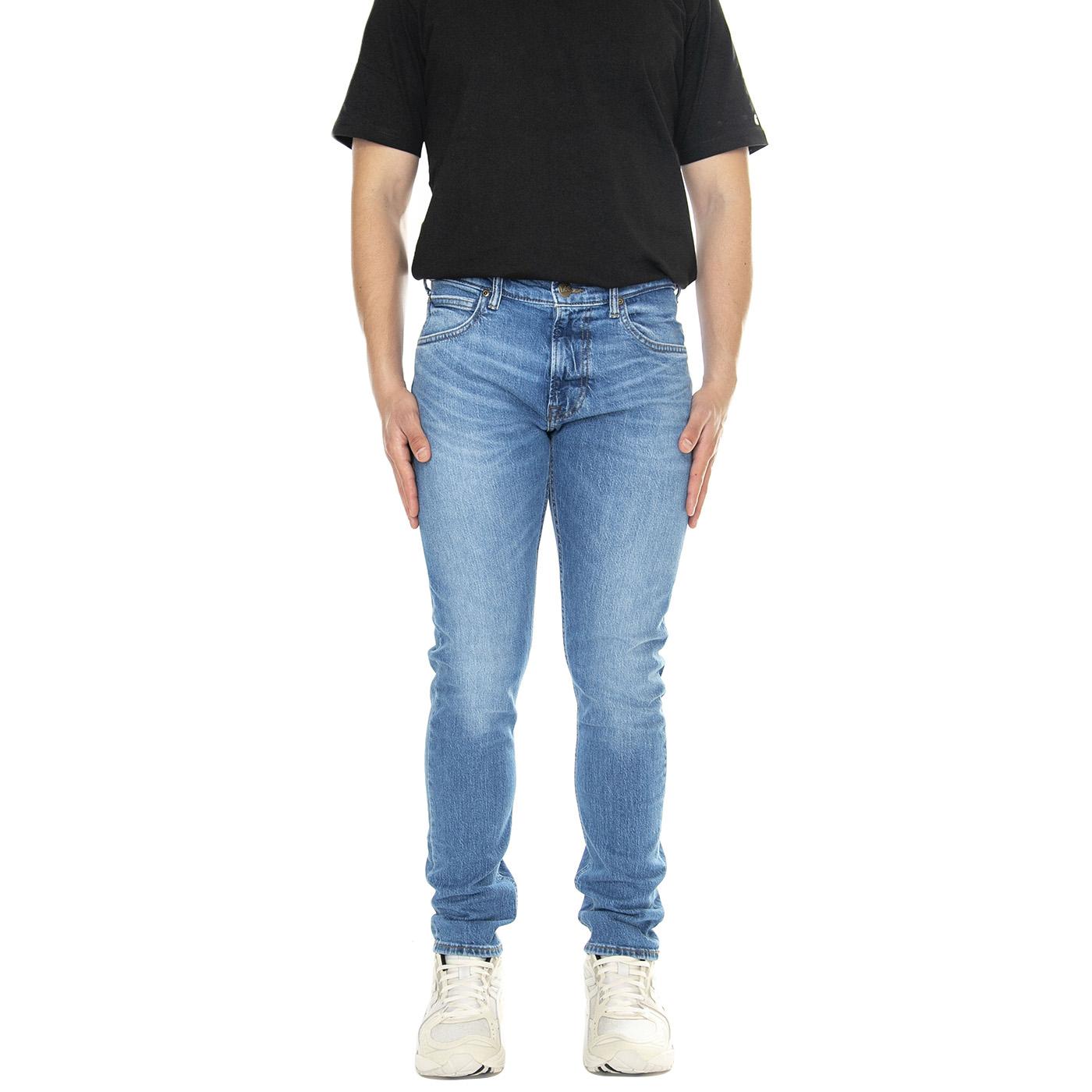 Luke Indigo Vinatge - Pantaloni Denim Jeans Uomo Blu 112349321  LEE 