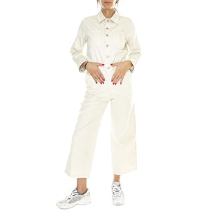 Iconic Jumpsuit Almond Milk Neutral - Salopette Donna Beige A5930-0003  LEVIS 