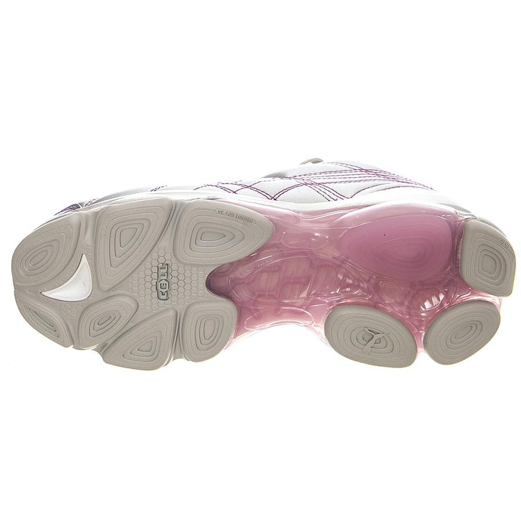 Cell Dome King Metal,Puma Silver Byzanti X Dua Lipa - Scarpe Stringate Profilo Basso Donna Argento 387291-01  PUMA 