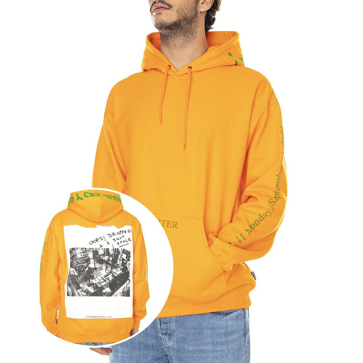 Shame Hoodie Orange - Felpa con Cappuccio Uomo Arancione 22WISH50-ORANGE  IUTER 