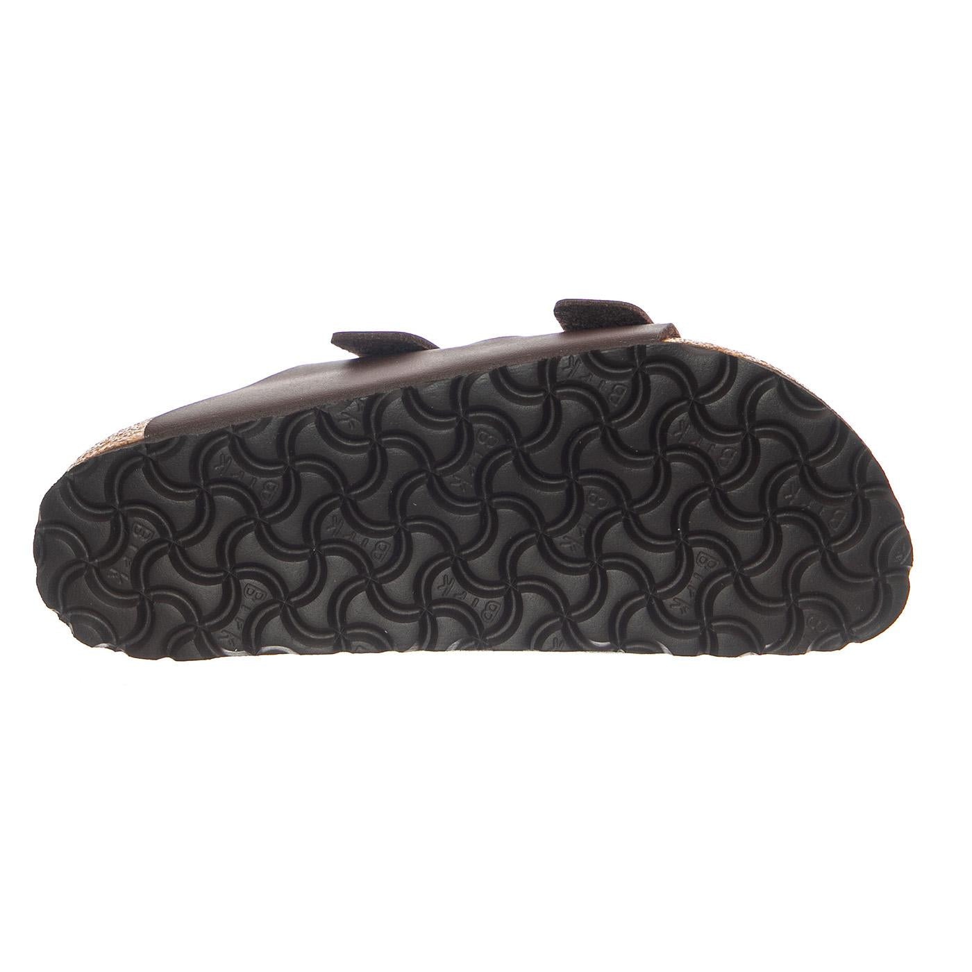 Arizona Birko Flor Narrow Fit Dark Brown - Sandali Uomo / Donna Marroni 051703 DBN BIRKENSTOCK 