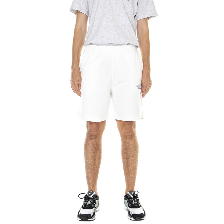 M' D2 Graphic Short Eu Gardenia White - Bermuda Uomo Bianchi NF0A83FRN3N1  THE NORTH FACE 