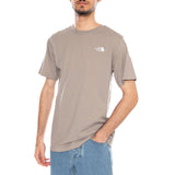 M Evo SD Reg SS Tee Stobe Stab - T-shirt Girocollo Uomo Grigio THE NORTH FACE