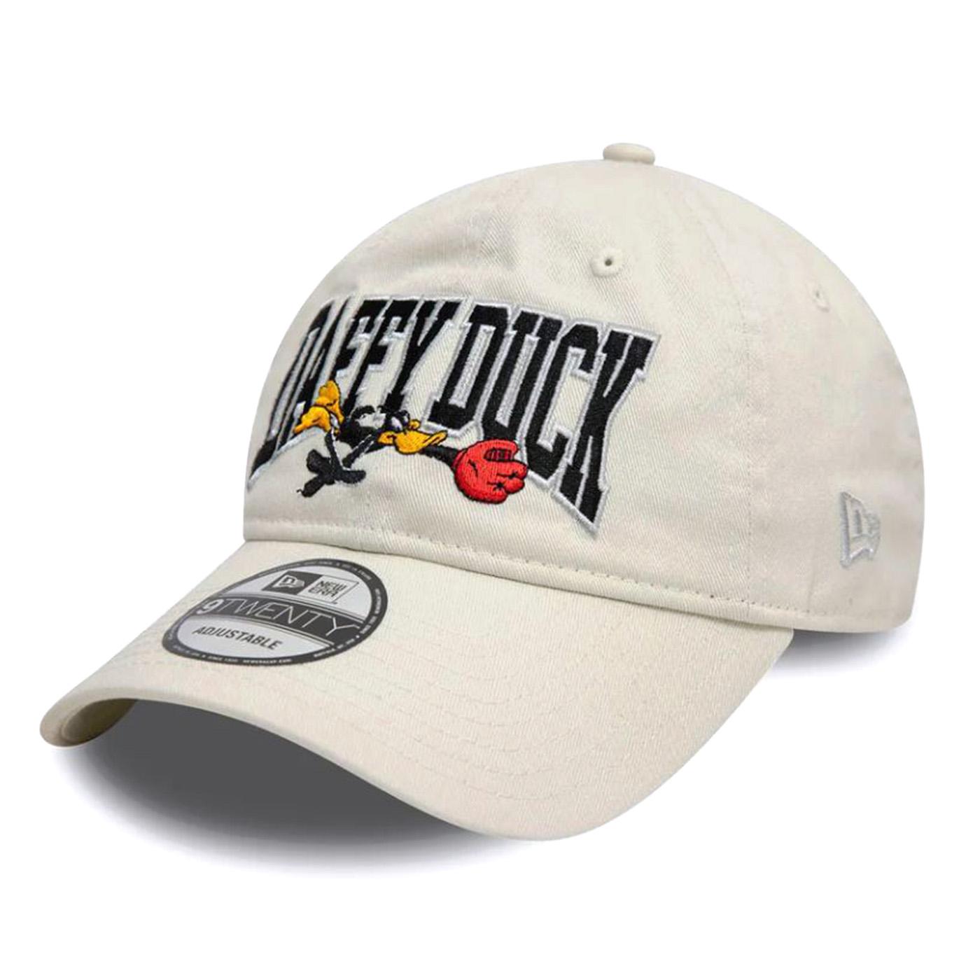 WB Washed 9Twenty Daffy Buck Ivory / Black - Cappellino con Visiera Biege 60595282  NEW ERA 