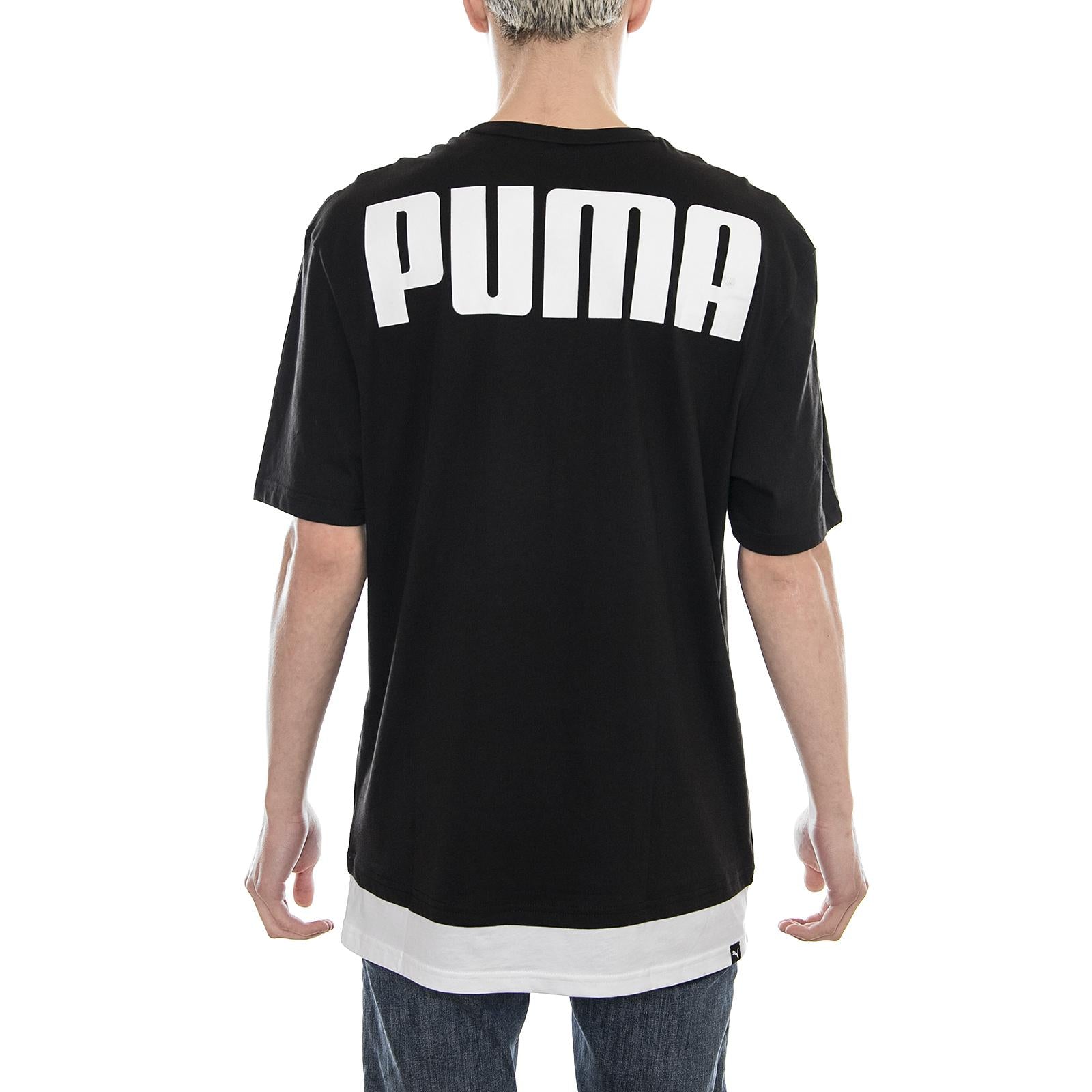 Rebel Tee Cotton Black 85006801  PUMA 