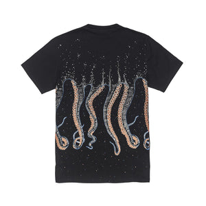 OCTOPUS SPOTTED TEE Screen Printed T-shirt BLACK 113274_4  OCTOPUS 