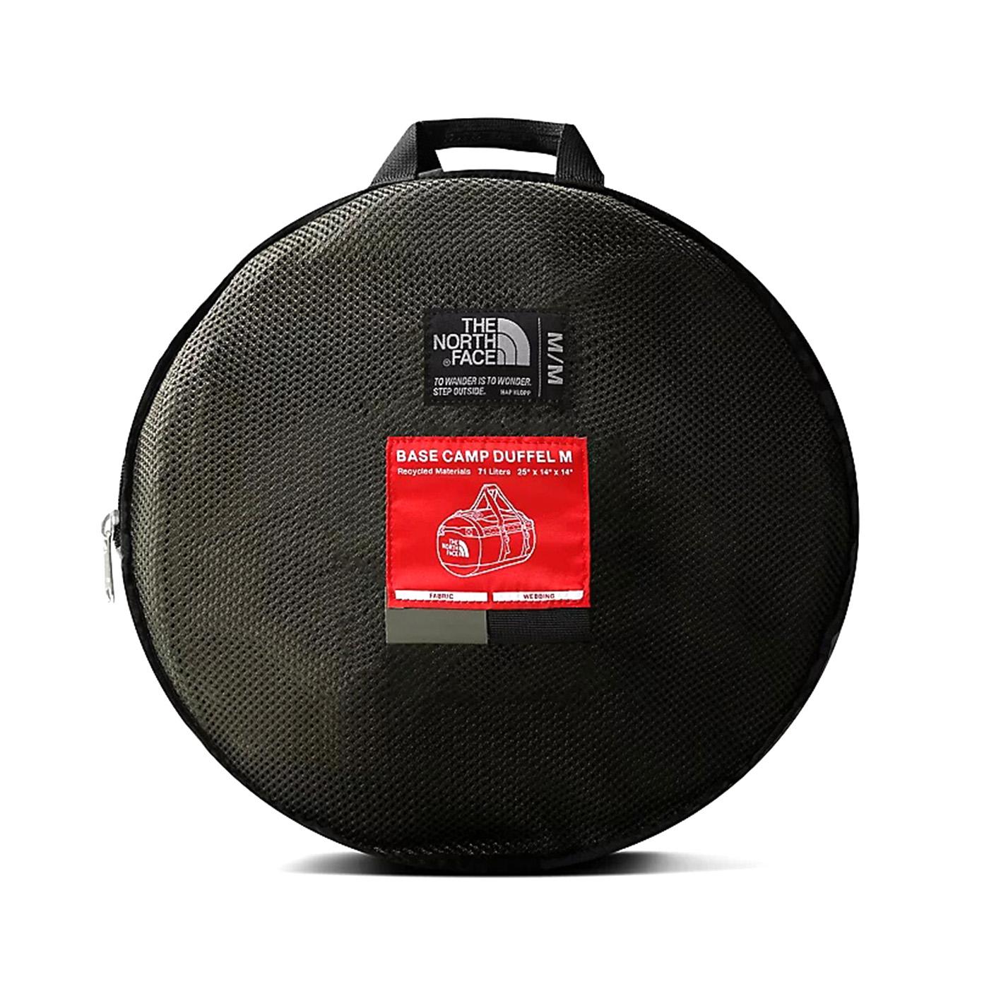 Base Camp Duffel - M Taupe Green / Tnf Balck - Borsa da Viaggio Verde NF0A52SABQW1  THE NORTH FACE 