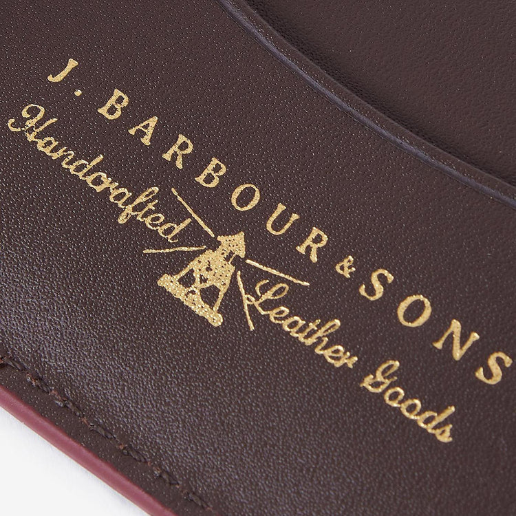 Colwell Leather Billford Wallet Dark Brown - Portafogli Marrone MLG0021-BR71  BARBOUR 