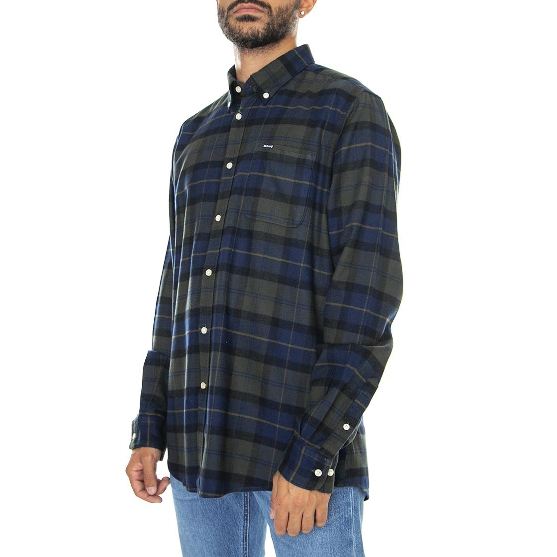 Keyloch Tailored Shirt Classic Tartan - Camicia Uomo Tartan Multicolore 222MMSH5014-TN11  BARBOUR 