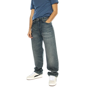 Landon Pant Blue Denim - Pantaloni Denim Jeans Uomo Blu I034733.014Q  CARHARTT WIP 