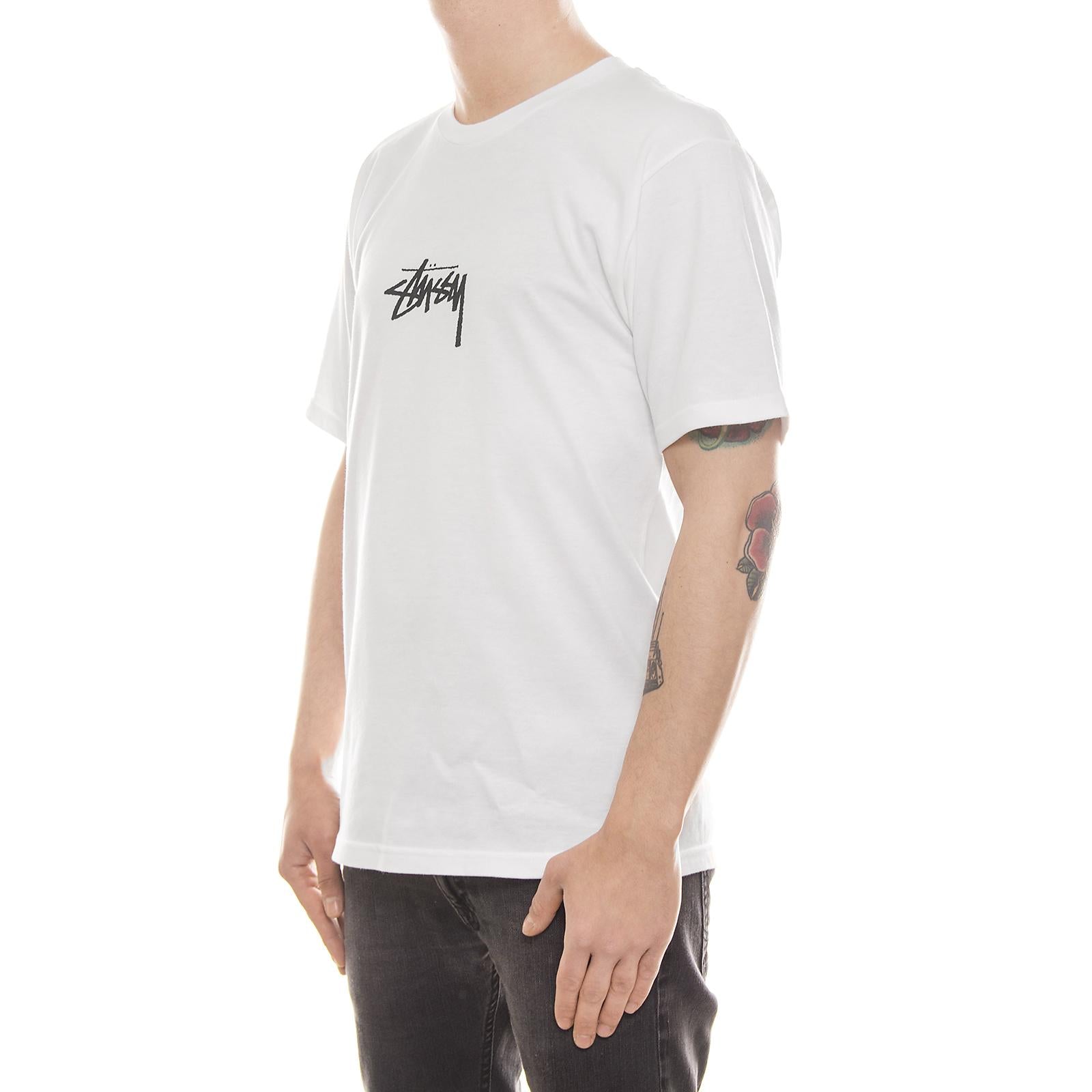 STOCK TEE WHITE 1904026-WHITE  STUSSY 