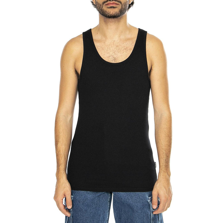 A-Shirt Black + Black - Confezione da Due Canotte Uomo Nere I033227.933XX  CARHARTT WIP 