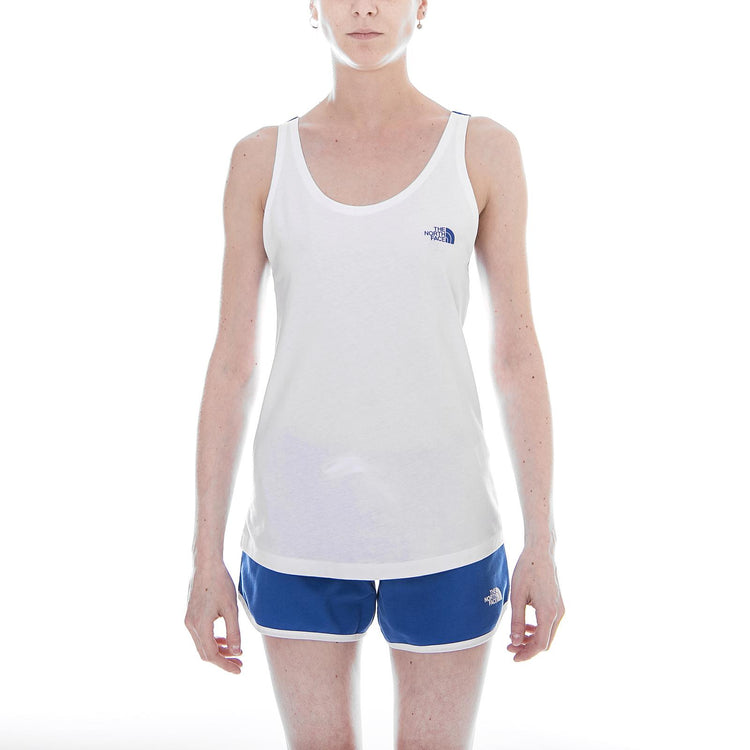 W REDBOX S/L TEE TNF WHITE/TURKI T93BOC2GQ  THE NORTH FACE 