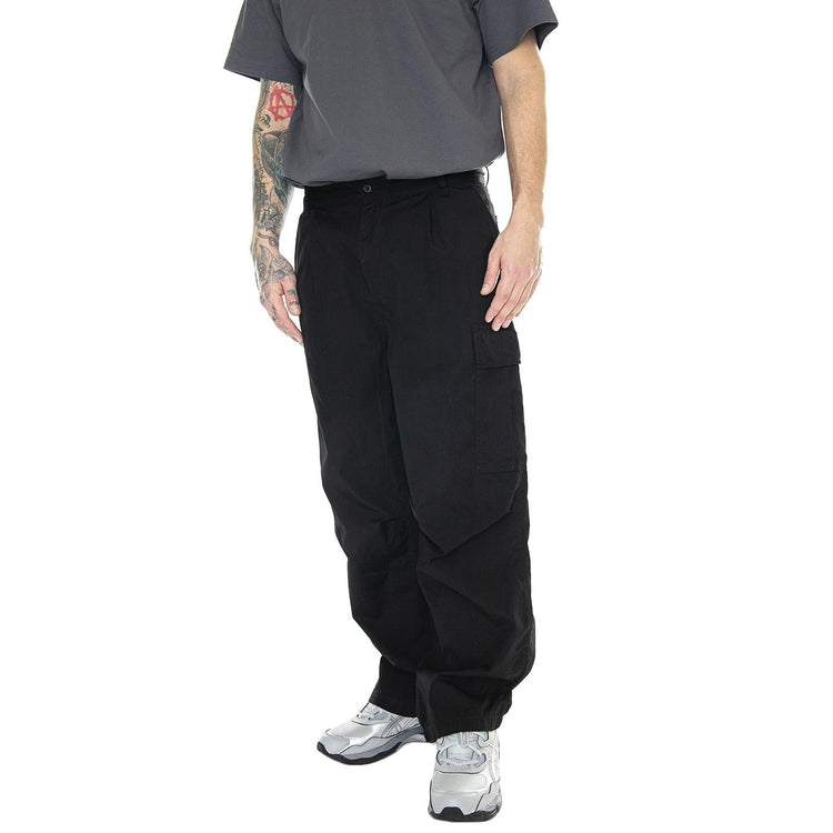 Cole Cargo Pant Black /rinsed - Pantaloni Cargo Uomo Neri I030477.8902  CARHARTT WIP 