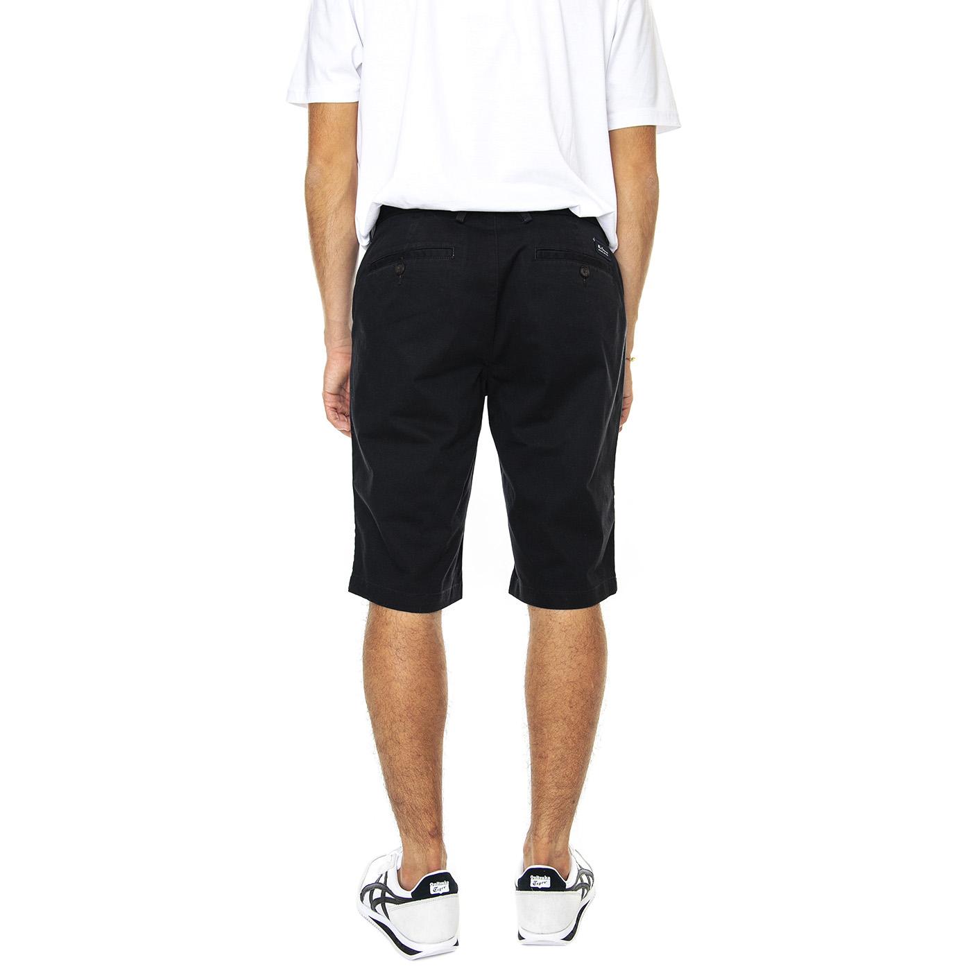 Signature Chino Short Black - Bermuda Uomo Neri 65091-290  BEN SHERMAN 