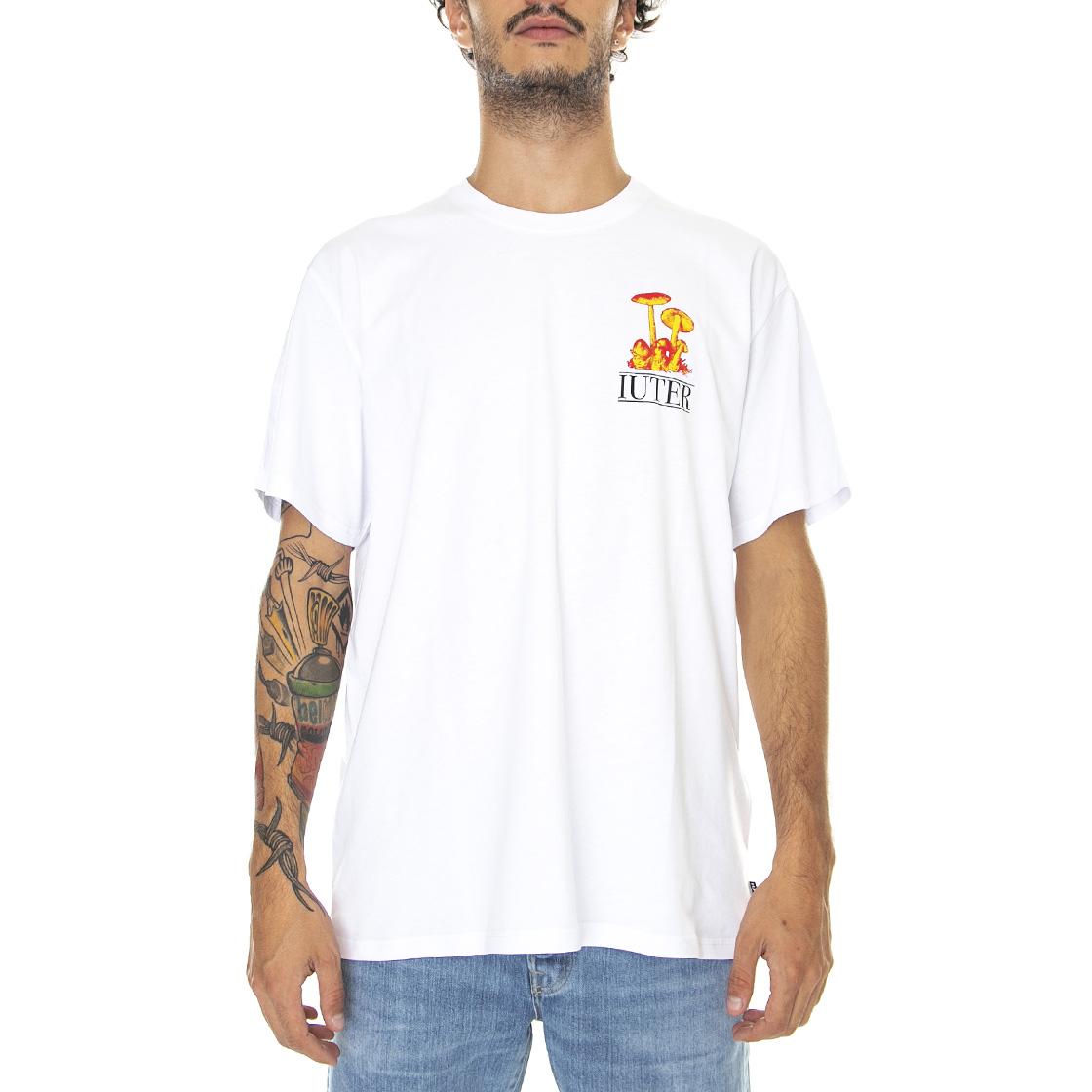 Growing Tee White - Maglietta Girocollo Uomo Bianca 22WITS41-WHITE  IUTER 