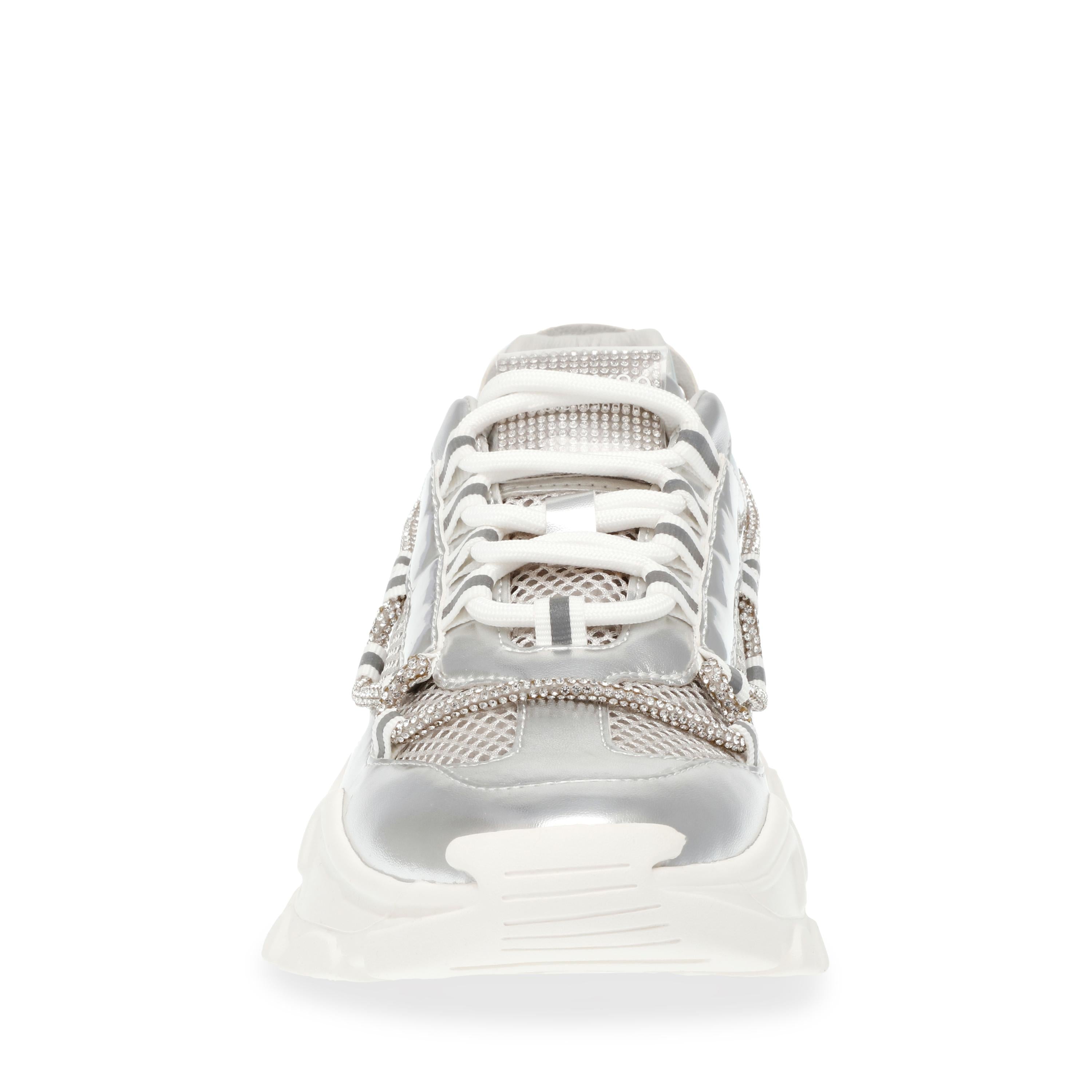 Miracles Silver / White - Scarpe Stringate Donna Multicolore SMPMIRACLES-04D  STEVE MADDEN 