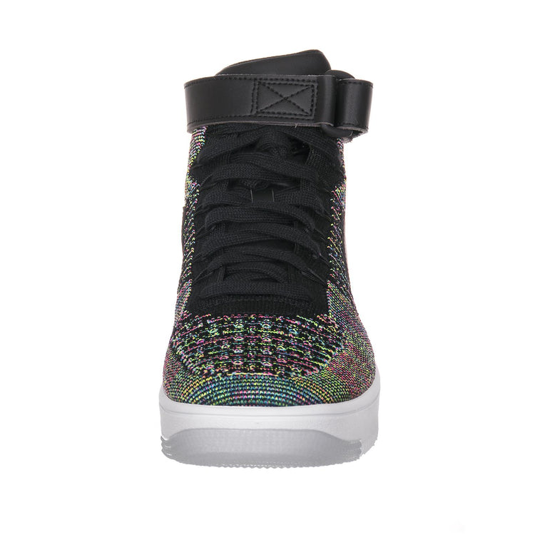 NIKE AF1 ULTRA FLYKNIT MID PINK BLAST BLACK WHITE 86096_4  NIKE 