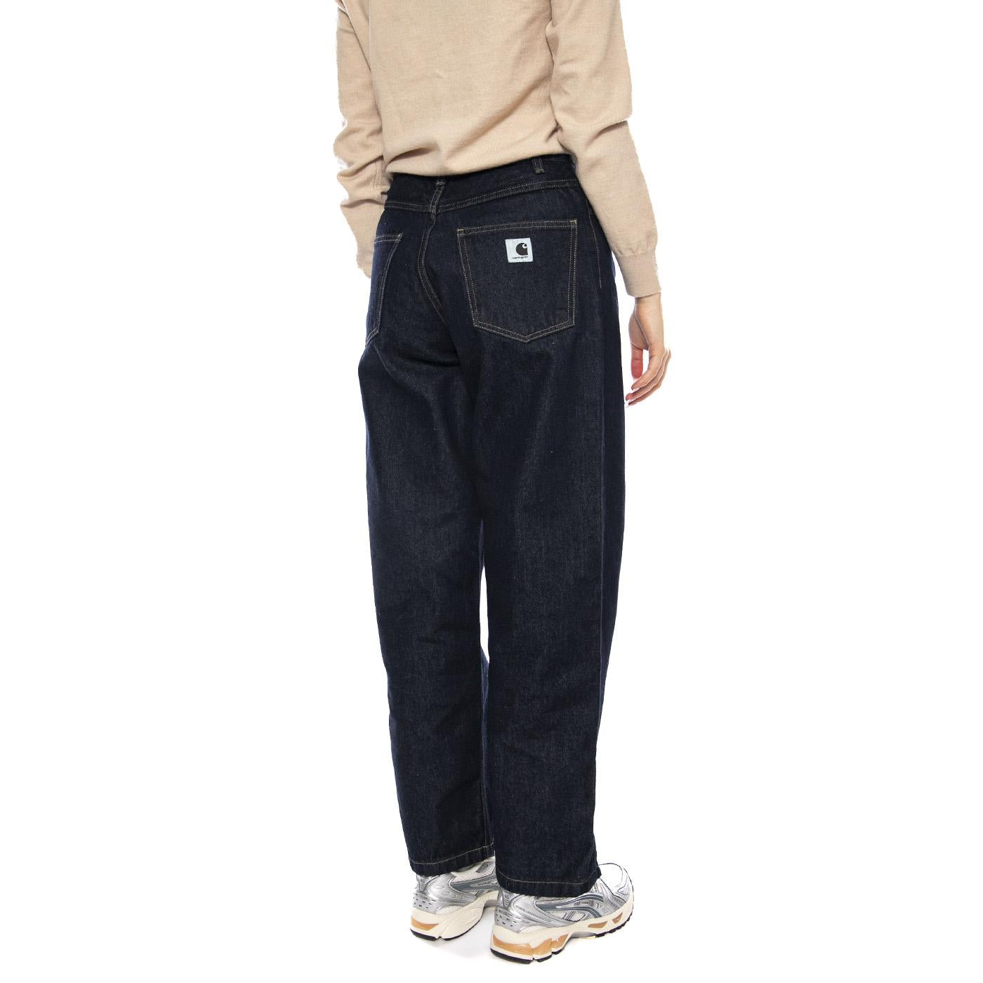 Carhartt WIP W' Brandon Pant -- Pantaloni Donna Blu I035892-01.02 . CARHARTT WIP 