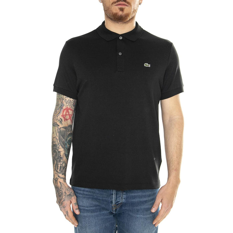 Basic Mc-031 Polo Shirt Black - Polo Uomo Nera DH2050-031  LACOSTE 