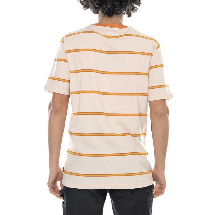 Indy Collabo Deputy - Orange/Tan - Maglietta Girocollo Uomo 02602-ORTAN . BRIXTON 