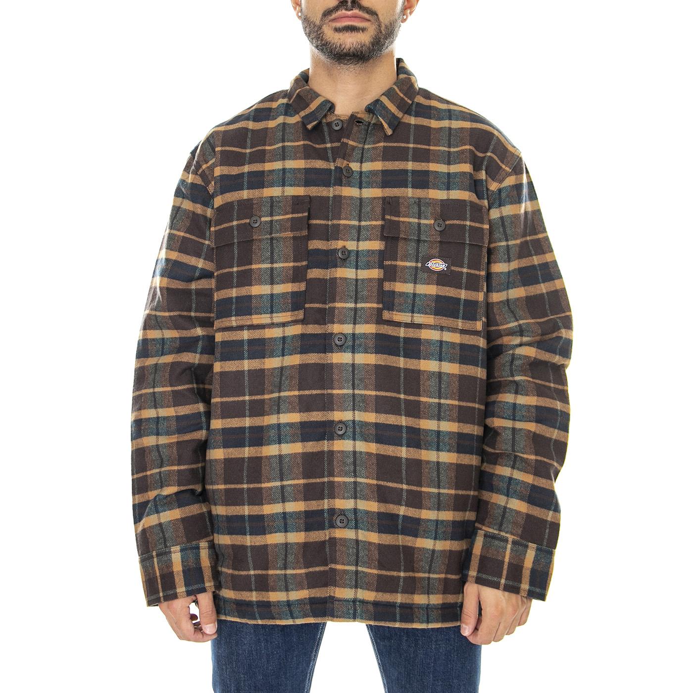 Moulton Shacket Gingerbread - Camicia Uomo Multicolore DK0A4XZSIEX1  DICKIES 