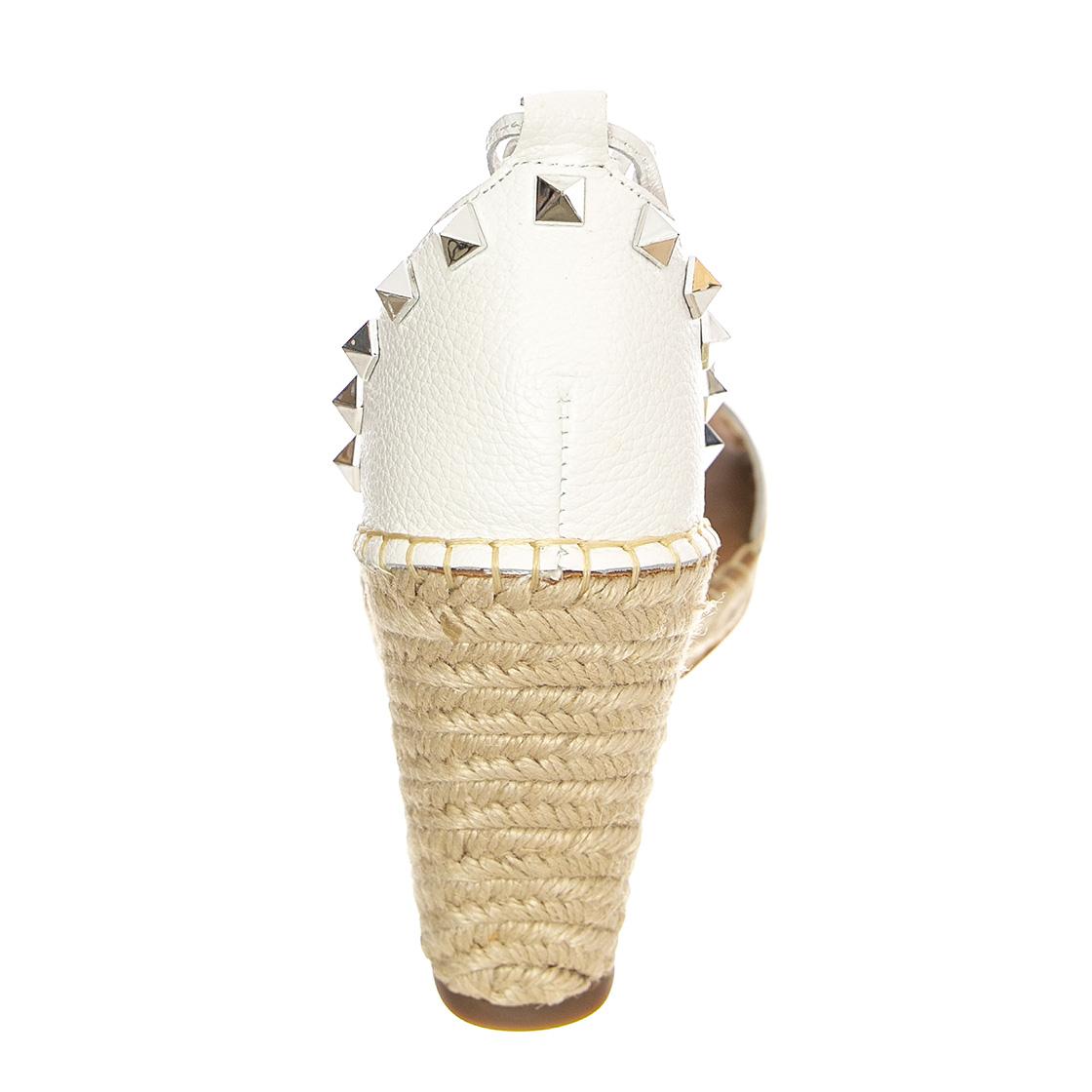 Malani White Leat - Sandali Donna Bianchi / Multi SMSMALANI-WHI  STEVE MADDEN 