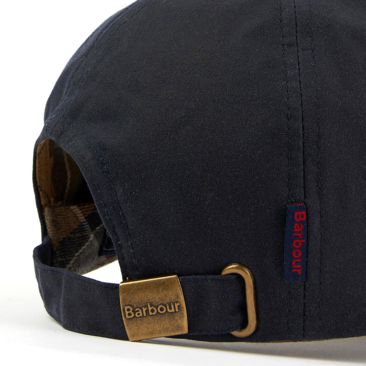 Wax Sports Cap Navy - Cappellino con Visiera Blu MHA0005-NY91-FW23  BARBOUR 